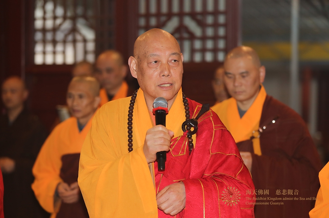 比丘戒-普陀山普济禅寺辛丑年传授三坛大戒举行正授比丘戒