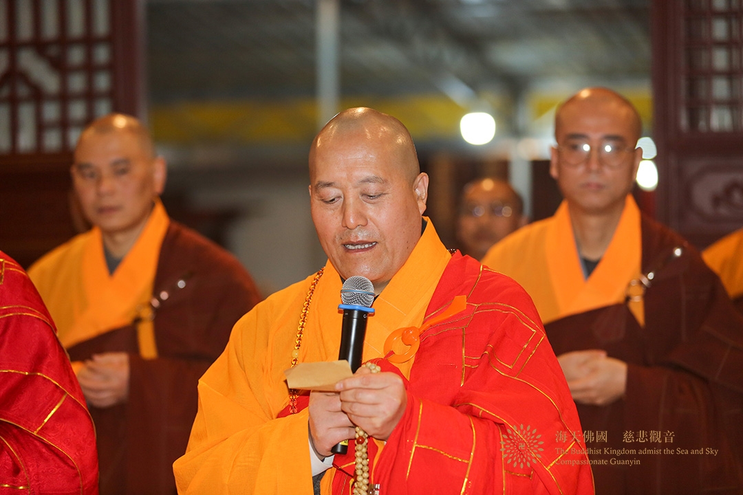 比丘戒-普陀山普济禅寺辛丑年传授三坛大戒举行正授比丘戒