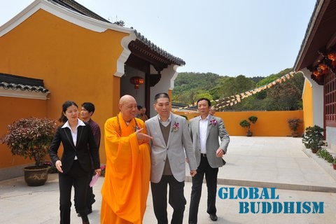 佛教-普陀山佛协长生素斋馆隆重举行开馆典礼