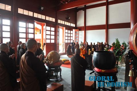 佛教-普陀山佛协长生素斋馆隆重举行开馆典礼