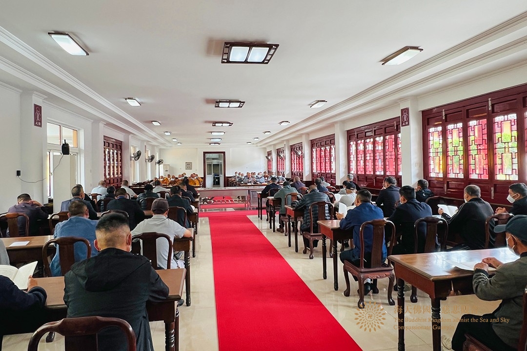 普陀山-普陀山佛教协会各寺院（单位）深入学习贯彻党的二十大精神