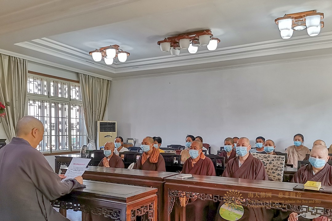 普陀山-普陀山佛教协会各寺院（单位）深入学习贯彻党的二十大精神