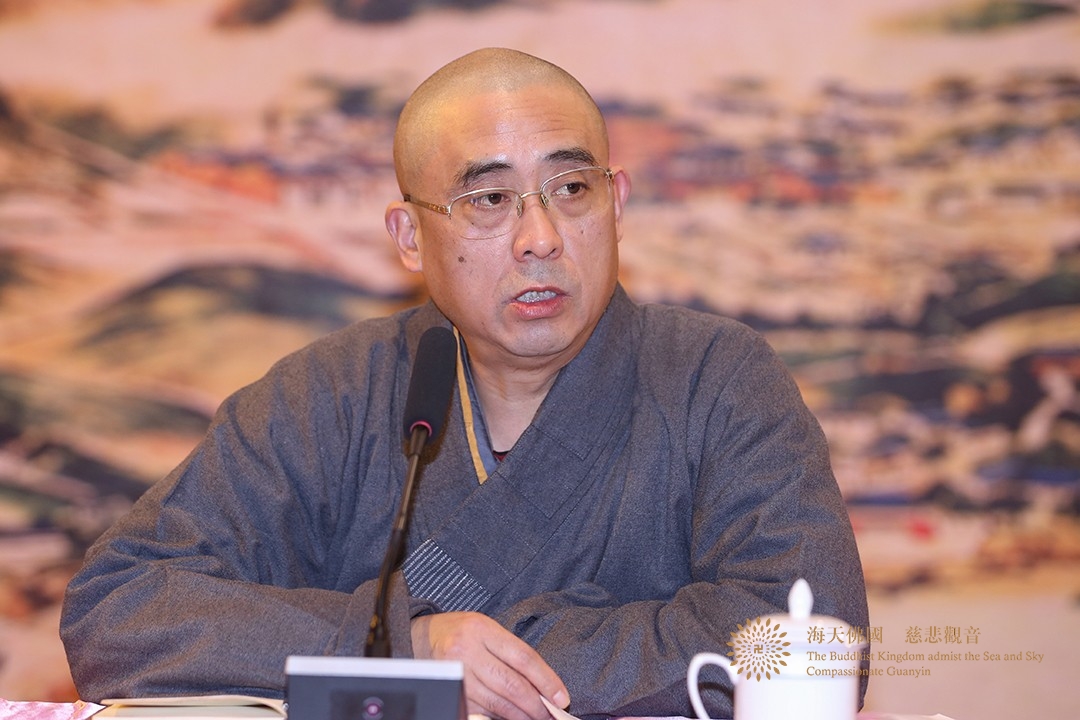 普陀山-普陀山普济禅寺召开疫情防控和安全工作会议