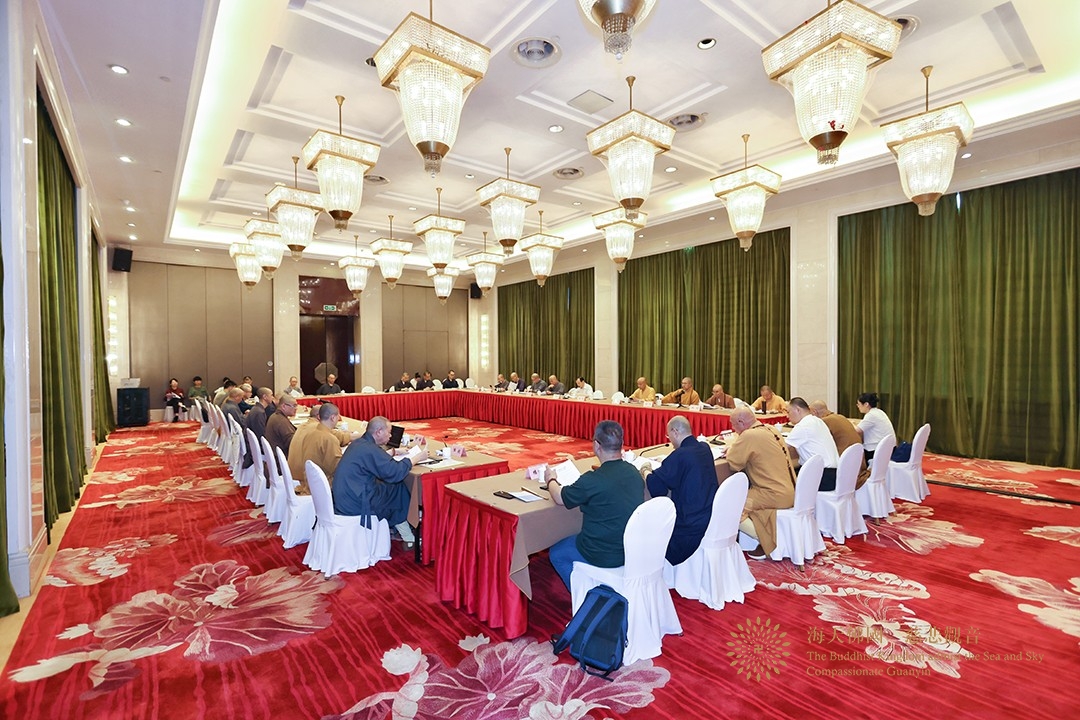 佛教-浙江省佛教协会八届六次会长会议在杭州召开
