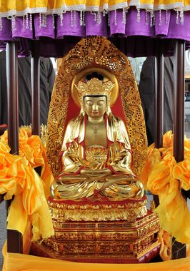 普陀山"毗卢观音福佑宝岛"活动纪实——观音圣驾云程