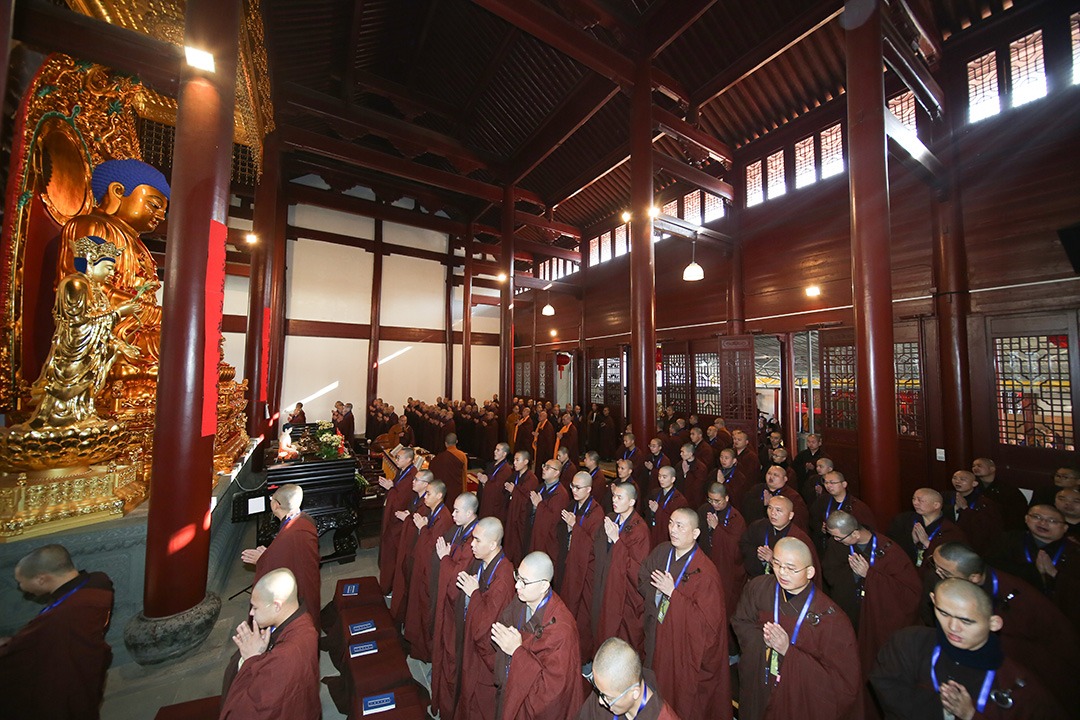 菩萨戒-普陀山普济禅寺辛丑年传授三坛大戒举行正授菩萨戒